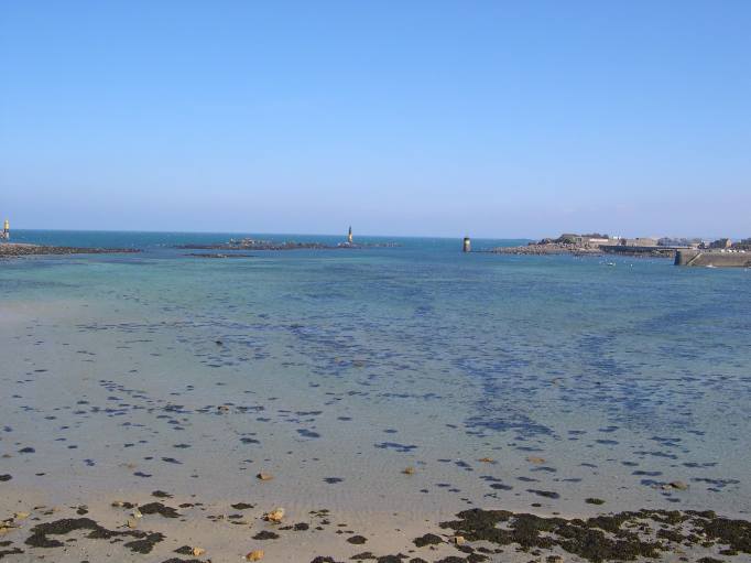  la mer à marée basse
